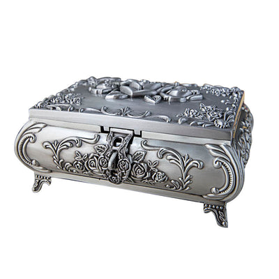 Caja Joyero Retro con Cerradura - Organizador de Joyas y Accesorios - Image 5