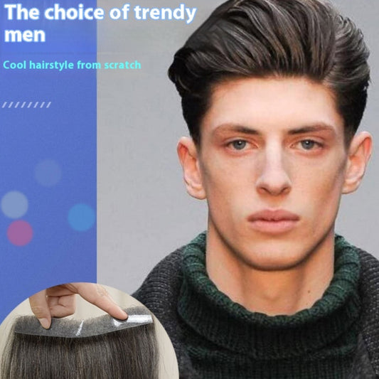 Parches Capilares Invisibles para Hombre - Solución Instantánea de Densidad