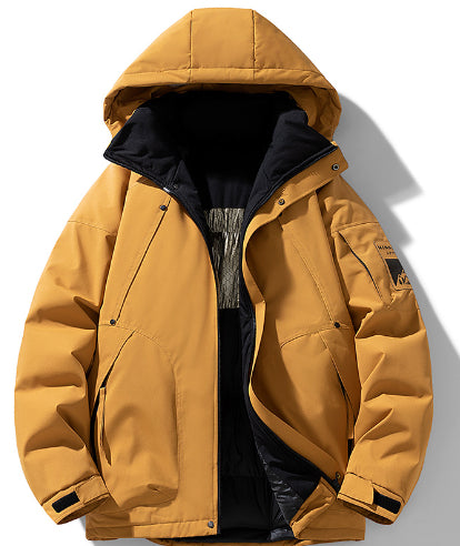Chaqueta Acolchada Deportiva Casual para Hombre - Abrigo de Invierno - Image 4