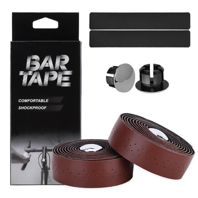 Cinta de Manillar para Bicicleta de Ruta con Textura Cuero PU Perforada - Image 8