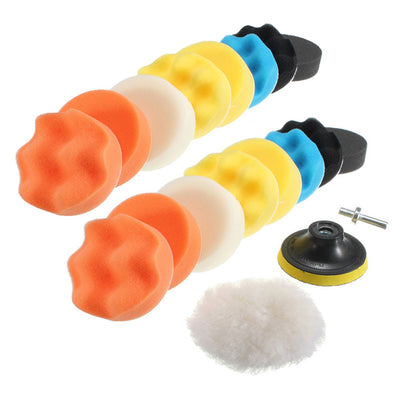 Kit de 7 Esponjas Pulidas de 3 Pulgadas para Auto - Image 5