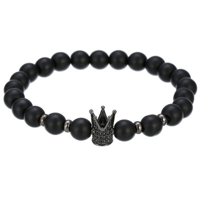 Pulsera Hexagonal para Hombre con Circonitas Incrustadas y Diseño de Corona - Image 43