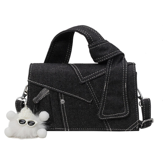 Bolso Bandolera de Denim Premium para Mujer - Estilo Versátil y Elegante - Image 6