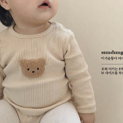 Abrigo Envolvente de Oso para Bebé y Niño Pequeño - Colección Otoño Ins Korea - Image 6