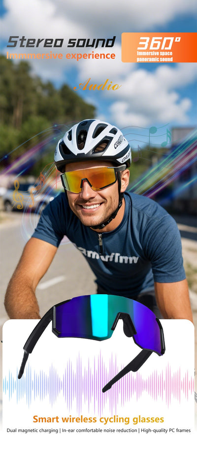 Gafas Inteligentes Deportivas con Bluetooth y Audio Integrado - Image 36