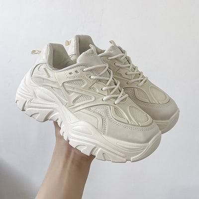 Zapatillas Plataforma Dad Shoes Transpirables con Suela Reforzada