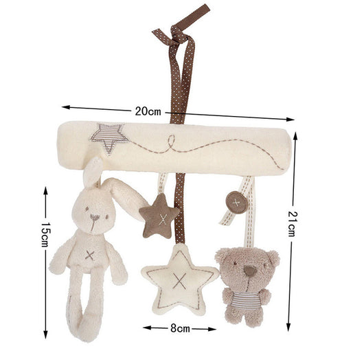 Juguetes Colgantes Suaves para Bebé - Sonajeros de Peluche para Cuna y Carrito - Image 14
