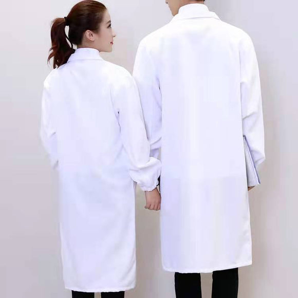 Bata Clínica Versátil Manga Larga y Corta para Hombre y Mujer