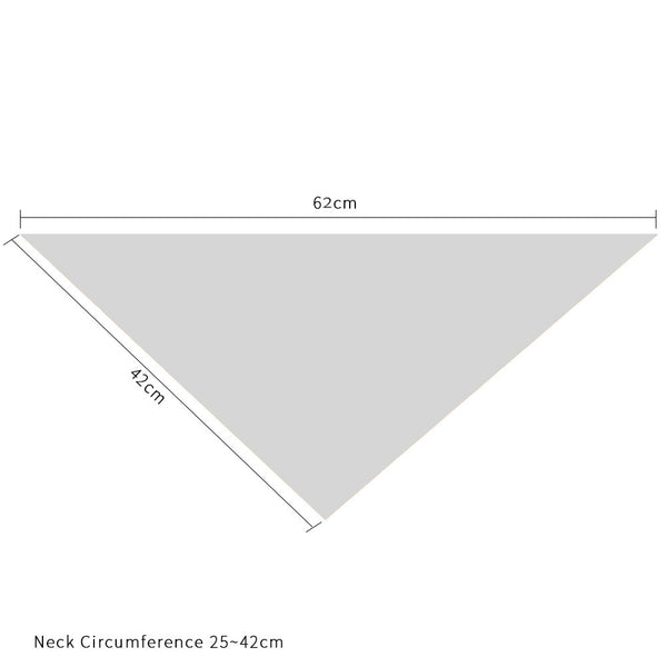 Toalla Triangular para Mascotas Conejo de Pascua Capa Única