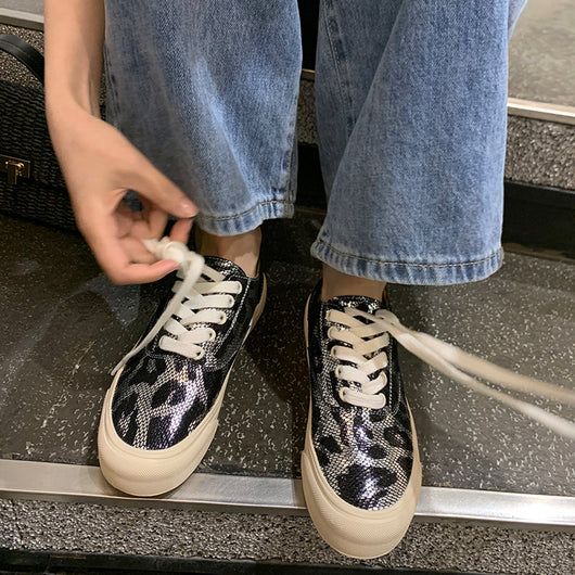 Tenis Estampado Leopardo Versátiles para Mujer - Image 12