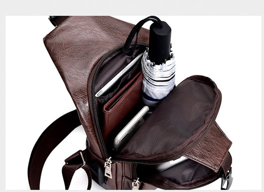 Mochila Antirrobo con Carga USB para Hombre - Bolso Retro de Viaje y Deporte - Image 27
