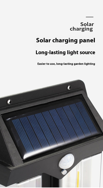 Lámpara Solar de Pared para Jardín - Decoración Exterior con Filamento Tungsteno - Image 9