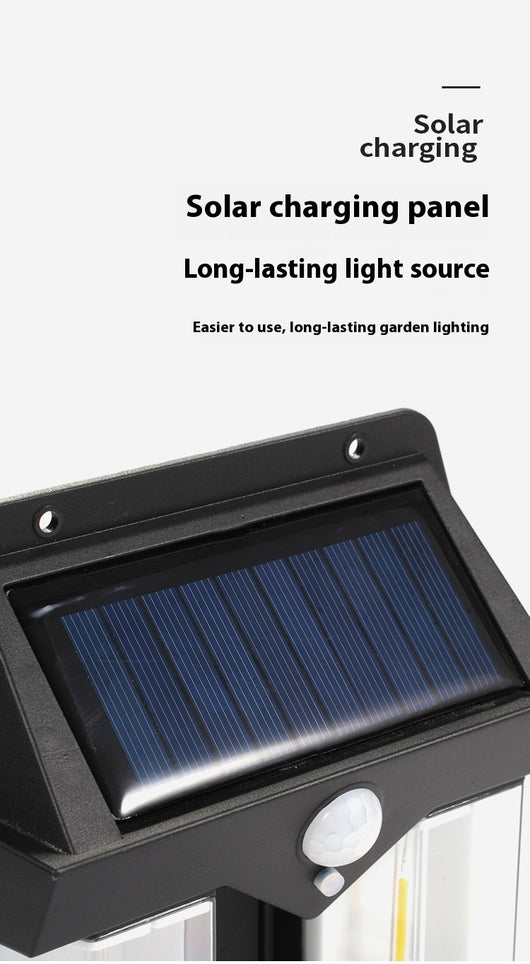 Lámpara Solar de Pared para Jardín - Decoración Exterior con Filamento Tungsteno - Image 9