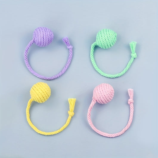 Pelota Interactiva para Gatos con Cuerda y Campana Incorporada - Image 5