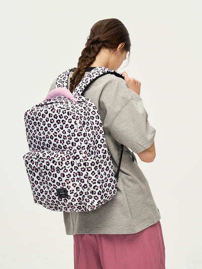 Mochila Casual Leopardo Gran Capacidad - Perfecta para Viajes - Image 4