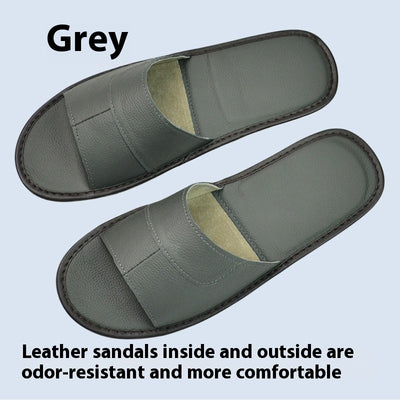 Sandalias de Cuero Premium con Suela Antideslizante para Casa - Image 17