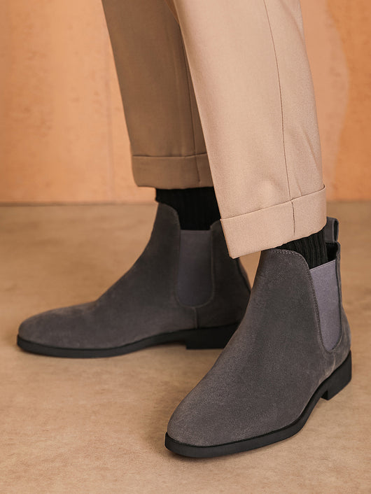 Zapatos Casuales Británicos con Elástico y Cordones para Hombre - Image 17