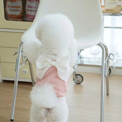 Tirantes Elegantes para Perros Verano con Moño
