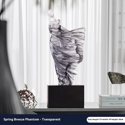 Escultura Artística de Lujo - Ornamento Decorativo Contemporáneo - Image 4