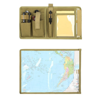 Estuche Táctico Impermeable con Bolsillo para Mapas - Camuflaje Oxford - Image 27