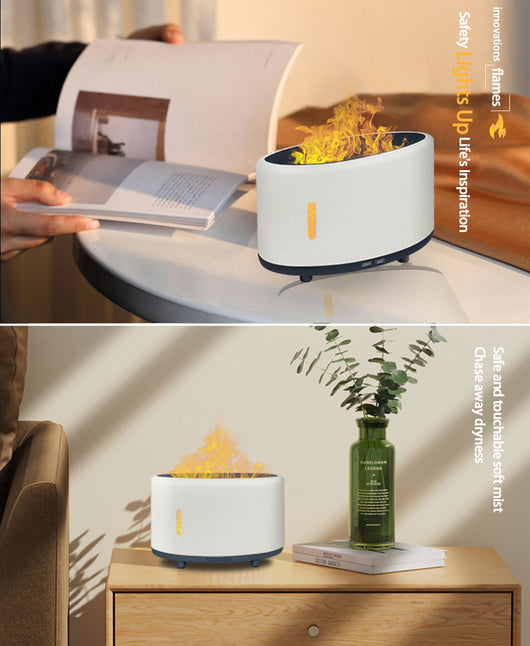 Humidificador Aromático con Llama LED, Control Bluetooth y Difusor 150ml - Image 22