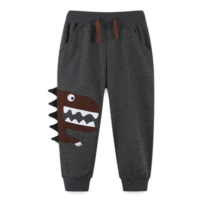 Pantalones Deportivos Casuales para Niños con Bordados Modernos - Image 9