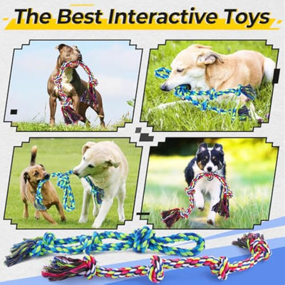 Juguete de Cuerda Resistente para Perros Agresivos - Tira y Afloja Duradero - Image 4