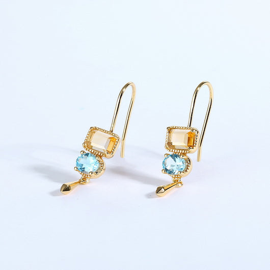 Aretes Largos de Plata Esterlina con Diseños Exclusivos