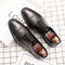 Zapatos de Vestir Hombre Punta Fina Estilo Británico Articulados