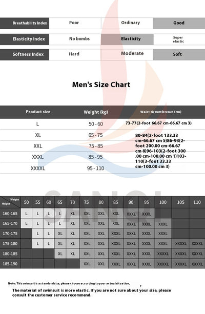 Bóxer de Baño Hombre Talla Grande - Shorts de Natación Deportivos - Image 6