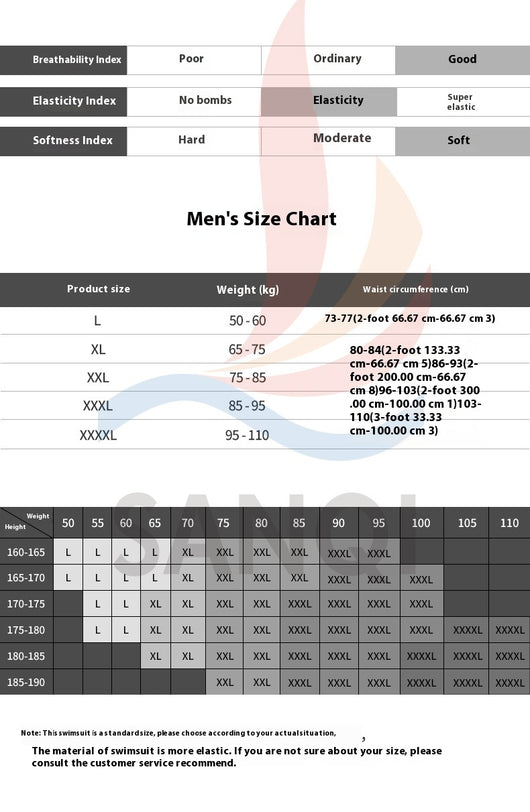 Bóxer de Baño Hombre Talla Grande - Shorts de Natación Deportivos - Image 6