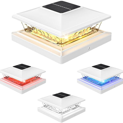Lámpara Solar LED Bicolor para Barandales de Villa y Patios - Image 4