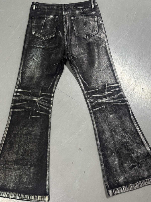 Pantalones Vaqueros Desgastados para Hombre con Efecto Bronceado y Micro-elasticidad - Image 4