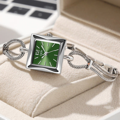 Reloj Pulsera Cuadrado Estilo Vintage en Aleación Premium - Image 4