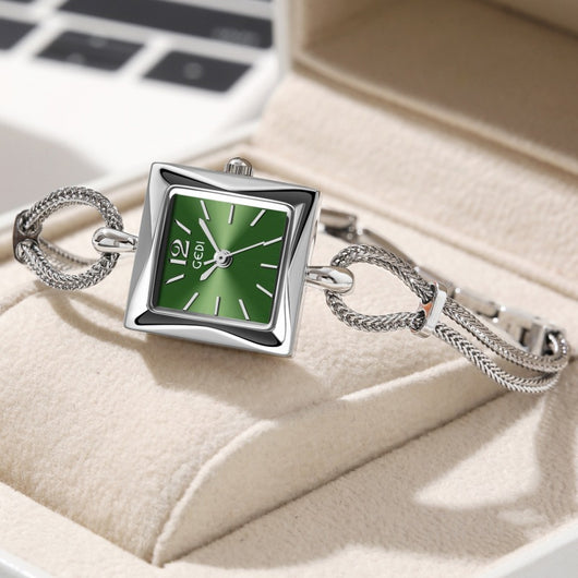Reloj Pulsera Cuadrado Estilo Vintage en Aleación Premium - Image 4