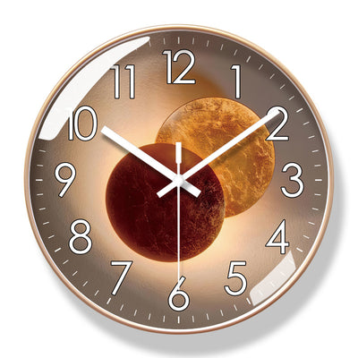 Reloj de Pared Silencioso Lujo Americano para Sala de Estar - Image 5