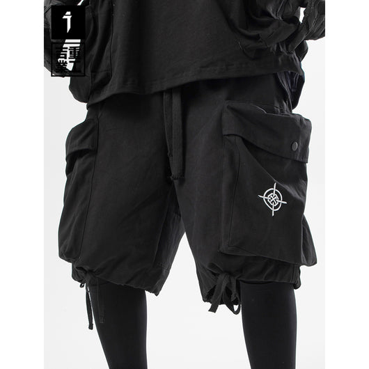Shorts de Trabajo Funcional Holgado con Diseño Tridimensional - Image 11