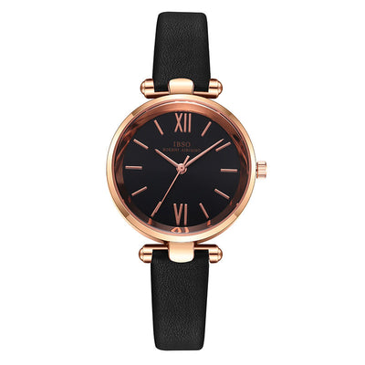 Reloj de Cuarzo Impermeable para Estudiantes - Diseño Minimalista en Cuero - Image 7