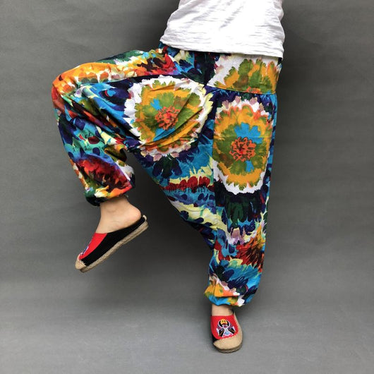 Pantalones Holgados Talla Grande Unisex con Entrepierna Amplia - Image 13