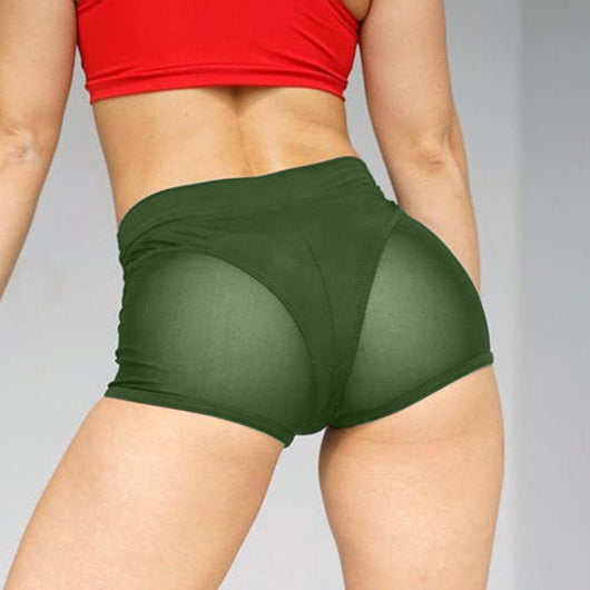 Shorts Deportivos Yoga con Costuras en Malla - Diseño Personalizado - Image 10