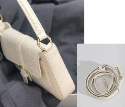 Bolso Baguette Vintage con Patrón Axilas para Mujer - Image 7