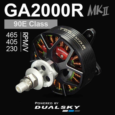 Motor Brushless Shuangtian GA2000R MKII para Aeromodelos de Ala Fija 20cc