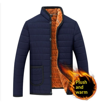 Chaqueta Acolchada para Hombre con Cuello de Pie - Image 6