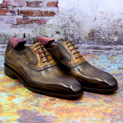 Zapatos Casuales de Cuero Gamuza con Suela de Becerro - Hombre - Image 8