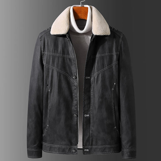 Chaqueta de Mezclilla con Cuello de Solapa - Image 9