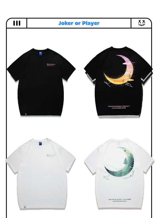 Camiseta Manga Corta Moon Series para Hombre - Image 11