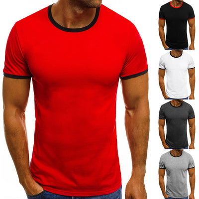 Camiseta Casual Manga Corta Cuello Redondo para Hombre - Image 9
