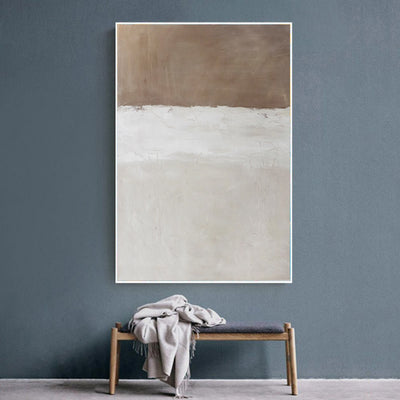 Cuadro Abstracto Moderno Óleo sobre Lienzo - Arte Contemporáneo Minimalista para Sala - Image 10
