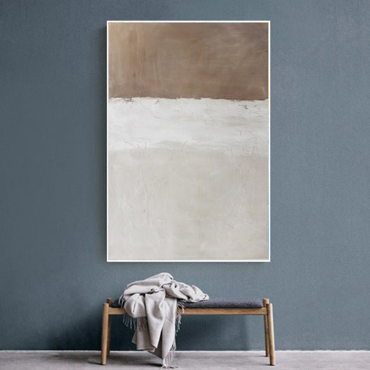 Cuadro Abstracto Moderno Óleo sobre Lienzo - Arte Contemporáneo Minimalista para Sala - Image 10