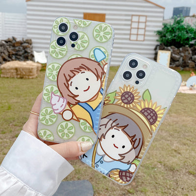 Funda Transparente de Girasol para Teléfono - Diseño Moderno y Lindo - Image 7